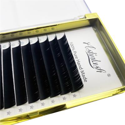 China Astinlash Natural Cashmere Eyelash Extension 0.03 PBT Eyelash Extension 0.03 PBT Natural Classic Korean Classic Long Trays for sale