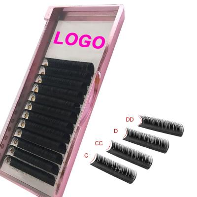 China Natural Classic Eyelash Extensions Private Label Professional OEM Customize Design Packaging for sale