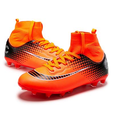 China Suitable for turf China factory hot sale PVC football upper cheap shoes for sale