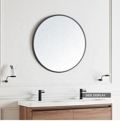 China 2022 Amazon hot selling bathroom mirror metal framed round wall mirror for hotel for sale