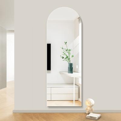 China arched full length mirror wall large mirror big size logo living room/dressing for sale