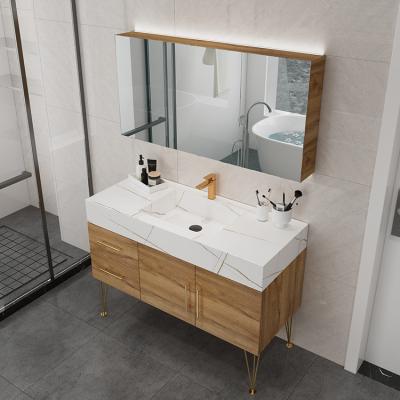 China led mirror cabinet for bathroom vanity bathroom mirror cabinet solid wood for sale