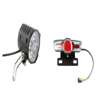 China 48V/36V SZFJ new bike light kits dynamo bicycle accessories grow light recycler for cycle bike combination light for sale