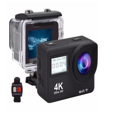 China Dual Screen Touch Screen Camera 4K Sports DV Action Dive Camera WiFi Vandal Proof Remote Control Outdoor Waterproof Camera for sale