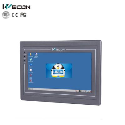 China Wecon 7inch LINUX HMI Industrial Control High Support Firmware Free Customization for sale