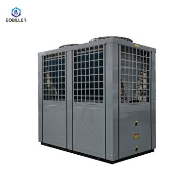 China Outdoor Swimming pool 40kw 50kw 60kw heating air source heat pump unit of Emerson scroll compressor R410A heatpump air to water for sale