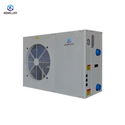 China Outdoor BOBILLER 14kw 23kw 28kw Swimming Pool R410A heat pump air to water heatpump air to water R410A Inverter heat pump DC Inverter he for sale