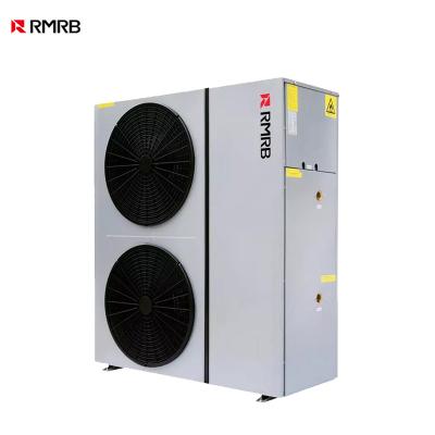 China Outdoor 30KW Mitsubishi double-rotor R32 R410A DC inverter heat pump Air to Water Warmepumpe monoblock Inverter Air Source heat pump for sale