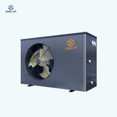 China Outdoor BOBILLER 10KW 12KW R32  R410A DC inverter heat pump Air to Water Warmepumpe monoblock Inverter Air Source for sale