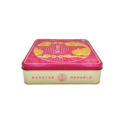 China Food Large Embossed Sets Tin Box For Macaron Package With Dividers Inserts Cookie Can Cookie Can Packaging With Customized Embossing for sale