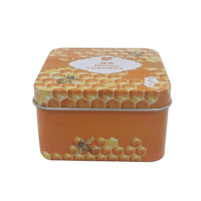 China Wholesale Household Products Factory Metal Soap Box Square Shape Tin Soap Container Metal Tin Box For Soap Packaging for sale