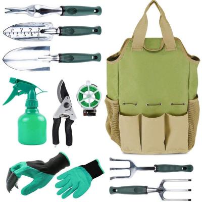 China For Gardening Gardening Hand Too Set 82pcs Magnesium Aluminum Alloy Garden Tool Collection for sale