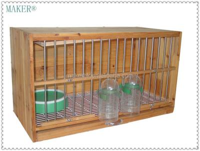 China MANUFACTURER wooden breeding cage viable for pigeon for sale