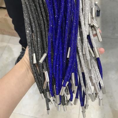 China 2021 Luxury Crystal Rhinestone Diamond Pointback Newcomer Bracelet Rope Setting Tube Adhesive Tube For Jewelry for sale