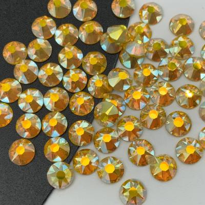 China Wholesale Flatback Strong AB Glue Colors Hot Fix Flatback Rhinestone 2088 For Sandals for sale