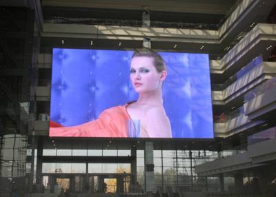 China Führte transparenter Streifen geführte Anzeigen-Wand Videowand-Maschensieb zu verkaufen