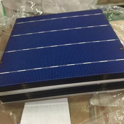 China monocrystalline silicon price low poly cell 6x6 inch 156x156mm silicon solar cell price for solar panel made in taiwan for sale