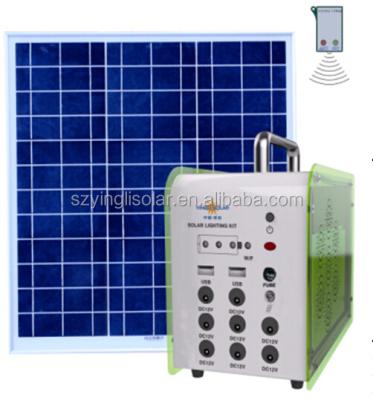 China High capacity long life solar lighting kit with battery home use/camping light/outdoor activities lighting SZYL-SLK-7005/7010/7020/7040 for sale