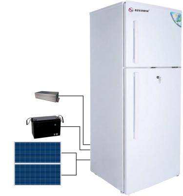 China 42L/266L COMPRESSOR Solar Panel Charging New Solar Refrigerator For Home Use (PSR-298) for sale