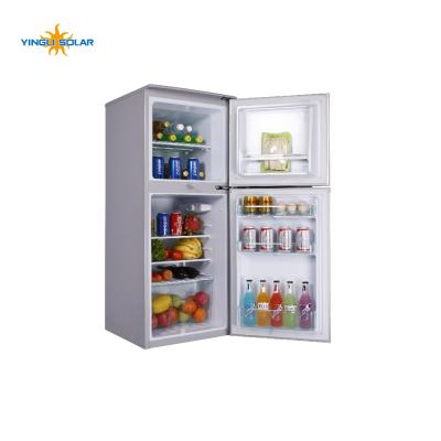 China COMPRESSOR Yingli Mini Fridges 12v 24v Solar Fridge Solar Fridge Freezer for sale