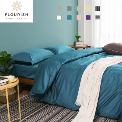 China Nondisposable Flourish Luxury Hotel Summer Home Linen Bridal Fluffy Lyocell Egyptian Cotton Bedding Twin Set for sale