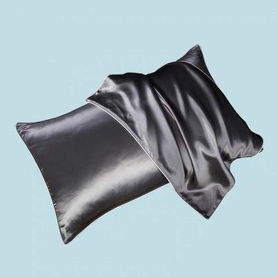 China Hotel Flourish OEM Luxury Satin Silp Kissenbezug Sarung Bantal Pink White Mulberry Silk Pillowcase for sale