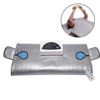 China Weight Loss Body Shaper Sauna Slimming Blanket Detox Beauty Machine Infrared FIR Sauna Anti Aging Blanket for sale