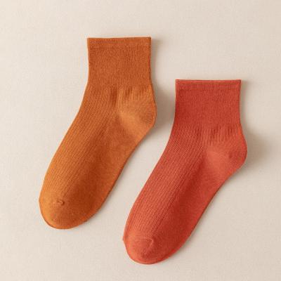 China OEM Cheap QUICK DRY Custom Free Sample Socks Logo Embroidery 100% Cotton Socks Drop Shipping Bamboo Design Crew Athletic Socks for sale