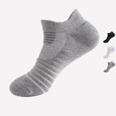 China Wholesale custom antibacterial cushion terry cushion men's sports compression logo sock elite nylon basketball running sport socks for sale