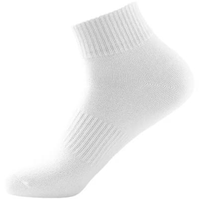 China New Spring Summer Cotton ODM Logo Socks Disposable Custom Pure White Black White Stripe Soft Socks Manufacturer Sports Socks High Quality for sale