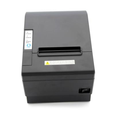 China 80mm thermal printer black and white desktop auto-cutter thermal laser printer for sale