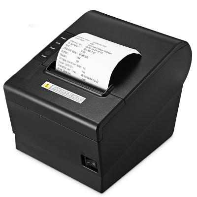 China 80mm Bill Impsora USB Barcode Receipt Black and White Thermal Shipping Agency POS Desktop Printer for sale