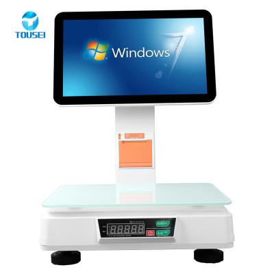 China 11.6 Touch Screen 15.6 Inch Dual Points Scale Weighing Position Windows 7 rk 3288 Android All In One Machine Weigh Scale 11.6inch or 15.6inch for sale