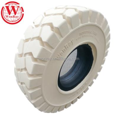 China White Color Forklift Truck Tire 18x7-8 Solid Tire 18*7-8 Rear Wheel Industrial Tire for sale