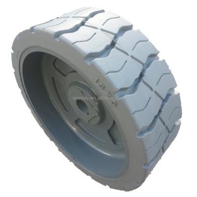 China Flat free genies 56456 56455 105122 105454 57998 94908 94909 scissor lift wheels for sale