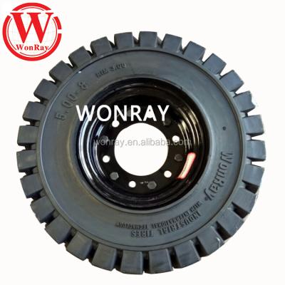 China Industrial Vehicles Solid Forklift White Tire 7.00x12 Wheel Made In China for sale