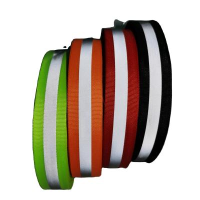 China High tenacity in stock can be customized reflective webbing can be used for clothes, shoes and bags for sale