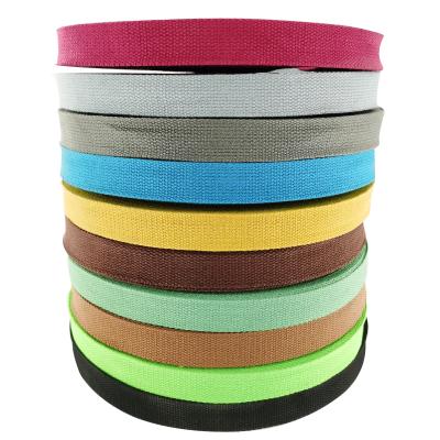 China Various Specifications And Colors High Tenacity Cotton Webbing Bag Straps For Bags, Shoes Cotton Webbing for sale