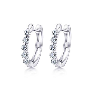 China 2022 BOJOR Jewelry Cute New Arrival 18K Fine Gold Plated Earrings 925 Sterling Silver Cubic Zircon Hoop Earrings For Women for sale