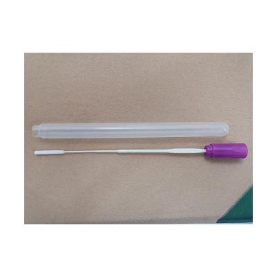 China Highly Enriched Flocking Tech Wholesale Collection Disposable Oral Nasopharyngeal Medical Swab Test Kit for sale