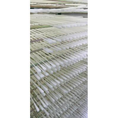 China Sampling Oral Medical Plain Packing Disposable Flocking Material And Throat Cotton Swab for sale