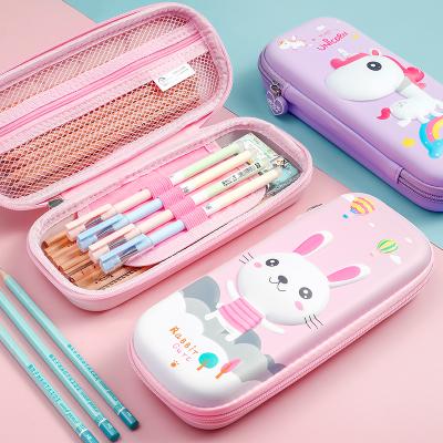 China Cartoon Image Printing Amazon Hot Popular Pen Box Pencil Case For Durable Waterproof School Office for sale