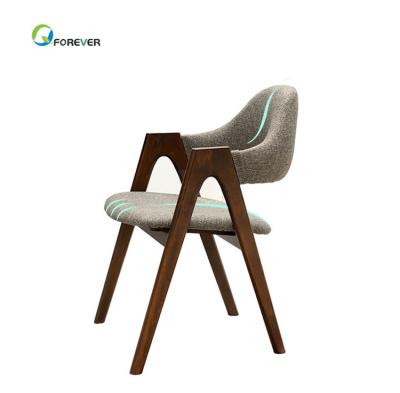 China PANEL Building Block Tribe Leisure Solid Wood Back Home Dining Modern Simple Nordic Dining Table And Chair Computer Desk Chair for sale