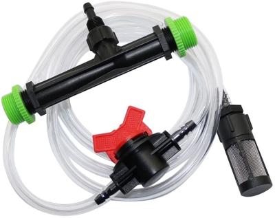 China Chemical Resistance Agriculture Venturi Fertilizer Injector Kit With 1/2 Inch Thread en venta