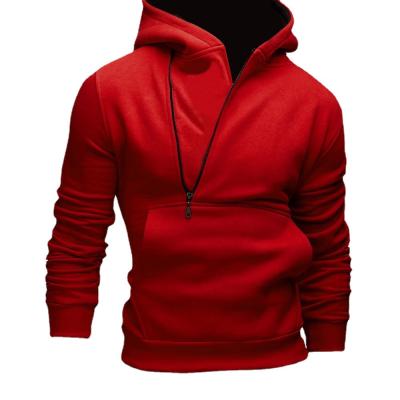 China LL042 Men's Pullover Hoodie Fashion Color Contrast Color Contrast Winter Casual Hoodies Wholesale Custom Men's Anti-Shrink Clothing for sale