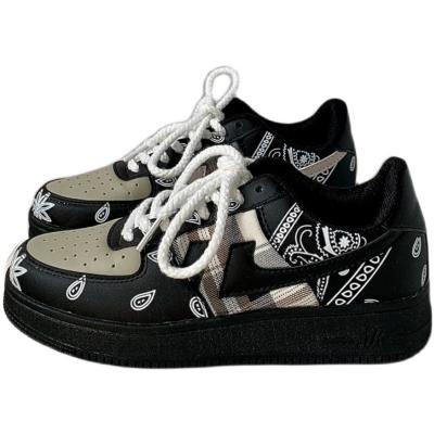 China 2022 fashion trend LL043 spring autumn hip hop bandana shoes couple sport casual men's fashion sneakers for sale