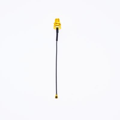 China Metal factory outlet GSM antenna, GPS antenna, WIFI module with IPEX to SMA cable with RP-SMA-F or SMA-F for sale