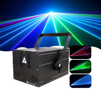 China Pro Club Laser Light Projector 1W 2W 3W 6W 10W RGB Full Color DJ Disco Party Stage Animation 3D Laser Light Show Laser Light Te koop