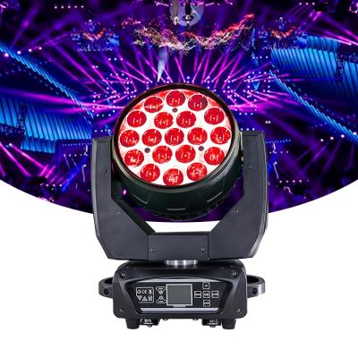 중국 Moving Stage Nightclub Stage Beam Light 4In1 Zoom Wash Light Mac Aura 19Pcs 15W RGB Light 판매용