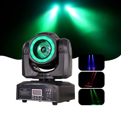 China DMX Function Voice Control DJ Stage Wash Dmx Mini Light Outdoor 45w Gobo Led Spot Beam Moving Head Light for sale